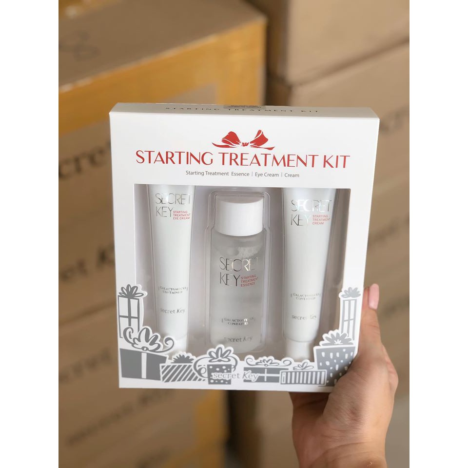 BỘ DƯỠNG DA 3 MÓN SECRET KEY STARTING TREATMENT KIT CHÍNH HÃNG - 5166