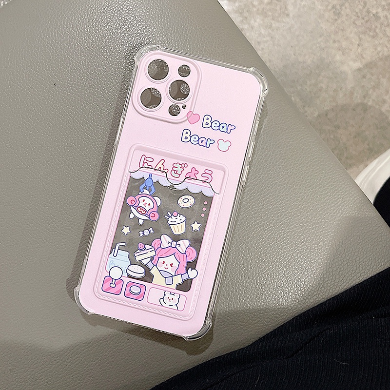 Ốp lưng iphone Ốp điện thoại TPU silicon mềm trong suốt cho iPhone 11 pro max 14pro pro max 7+ 14promini 13 13PROMAX 13MINI Dinuo case