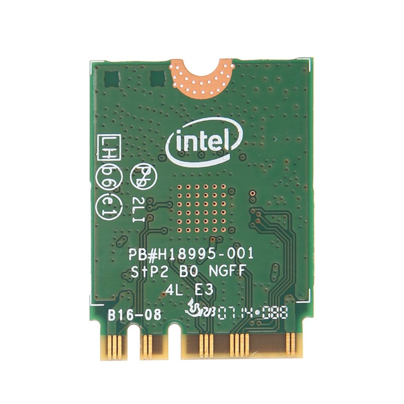 Thẻ Wifi Không Dây Intel Wireless-N 7265 7265ngw Bn Dual Band 2x2 Wi-Fi Bluetooth 4.0
