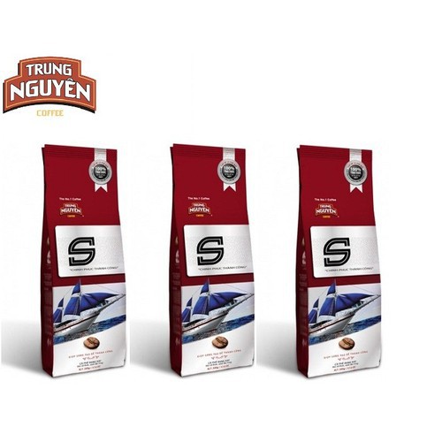 [COMBO 3 GÓI] CÀ PHÊ TRUNG NGUYÊN CHINH PHỤC S 500G- LOẠI ĐẶC BIỆT