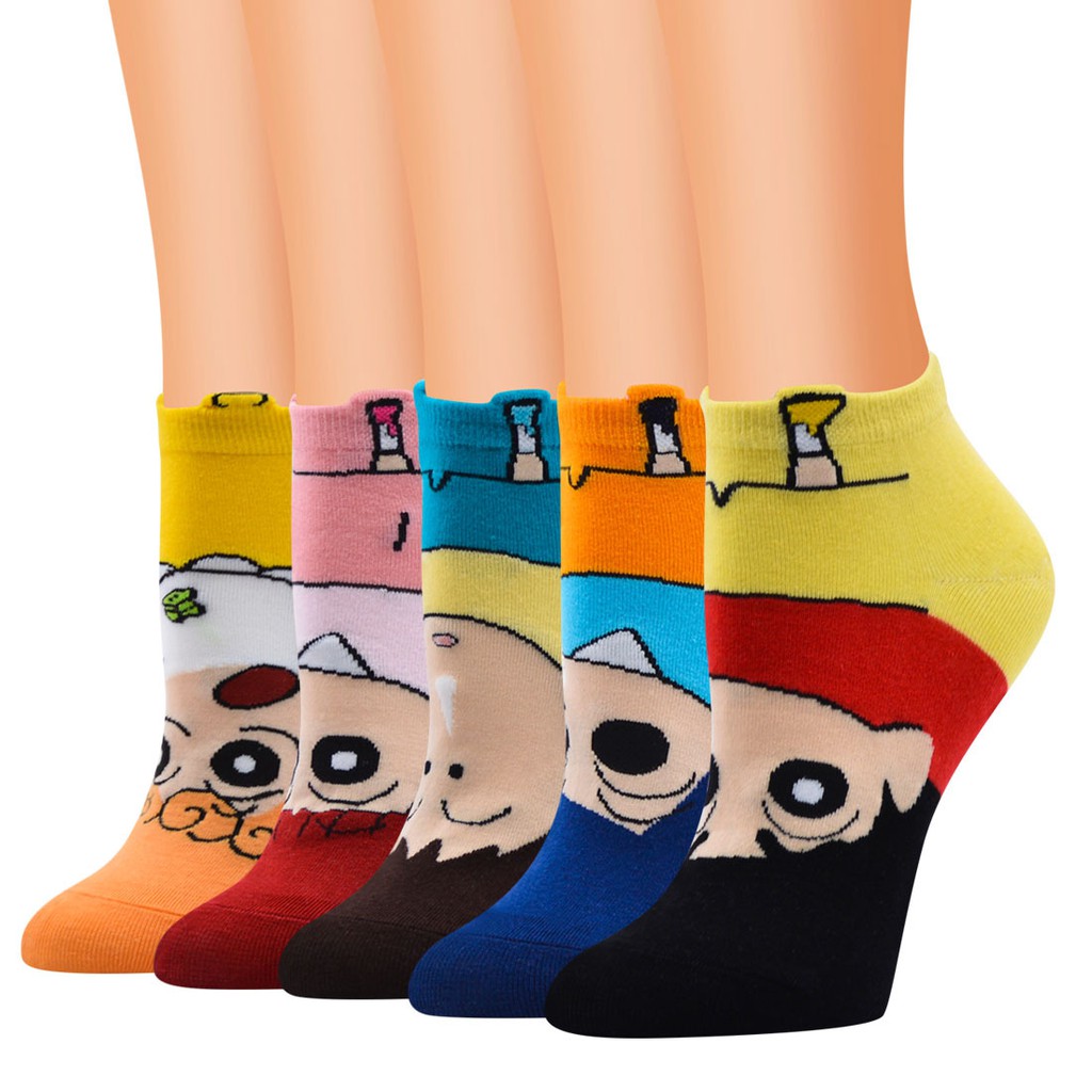 Vớ cotton họa tiết hoạt hình cậu bé bút chì Shin-chan mới