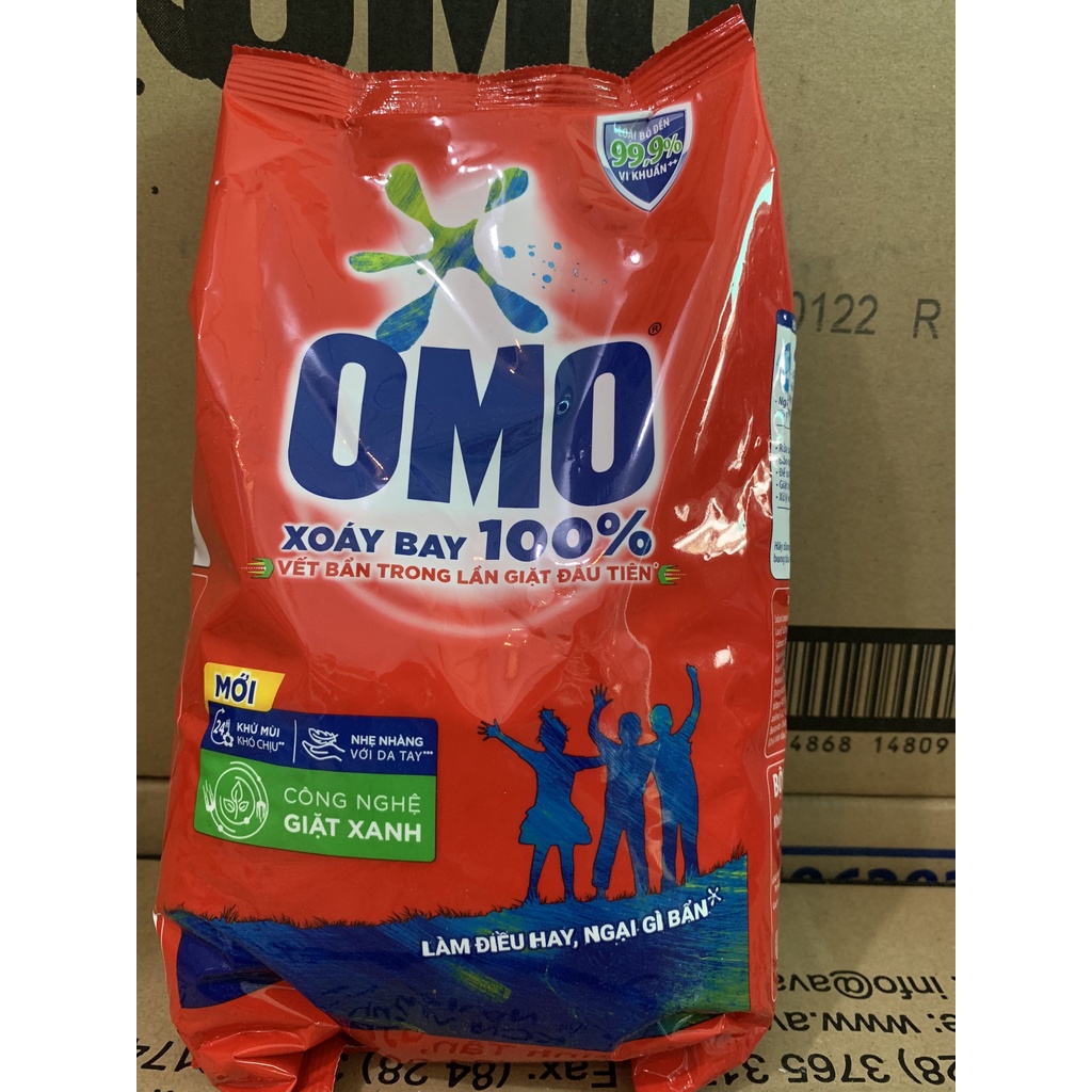 Bột giặt Omo giặt tay gói nhỏ từ 100g đến 770g