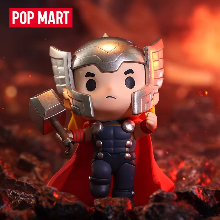 Búp Bê Popmart MARVEL Avengers Series Dễ Thương Có Sẵn)