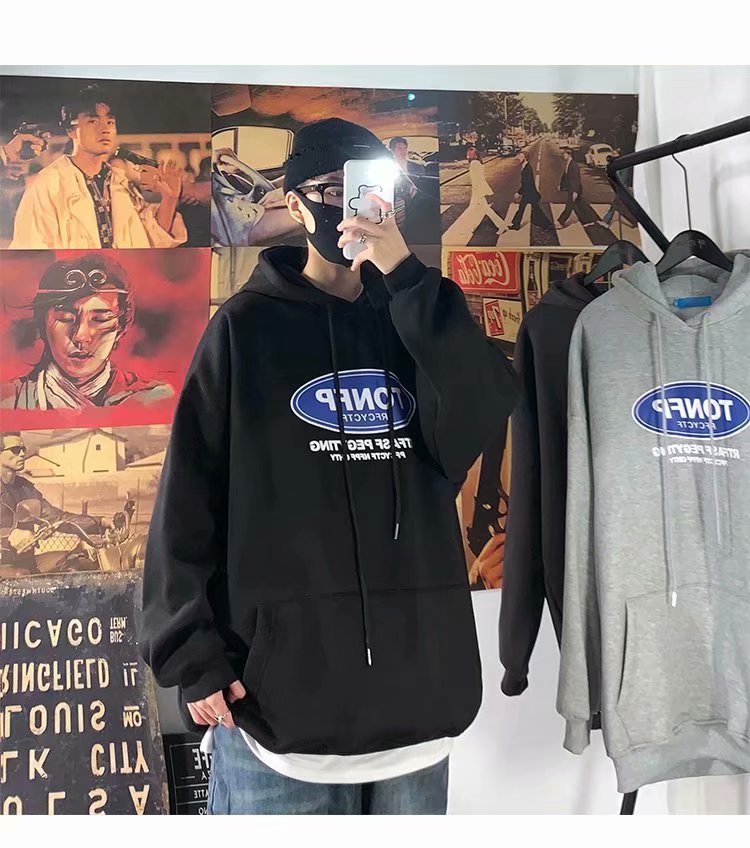 Áo Hoodie Tay Dài Dáng Rộng Phong Cách Thời Trang Hong Kong | BigBuy360 - bigbuy360.vn