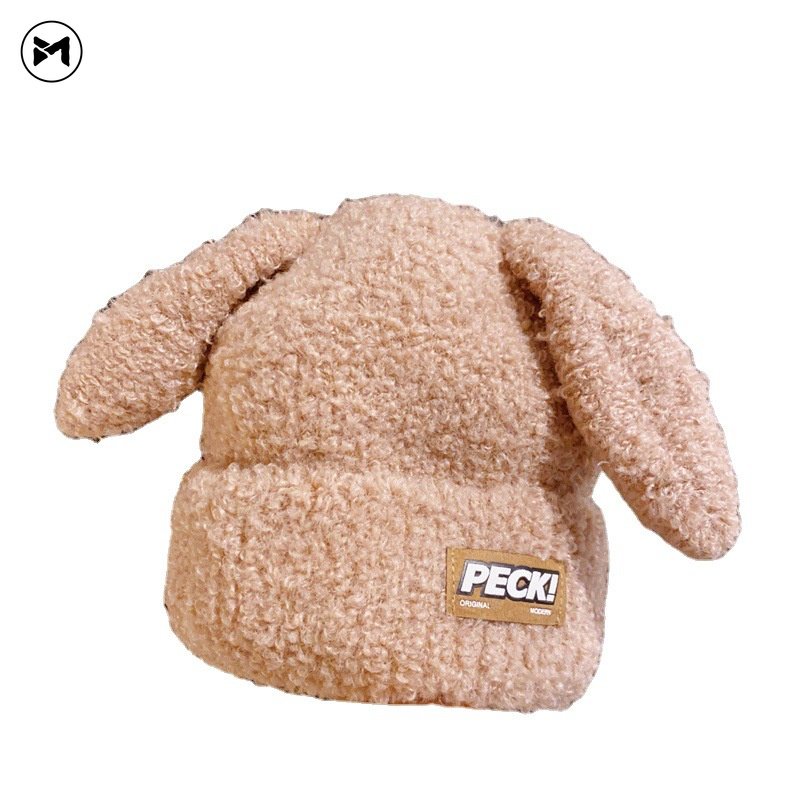 Hàng Mới Về Mũ Len Dệt Kim Giữ Ấm Tai Thỏ Chống Lạnh Mùa Đông Hàng Mới 2022