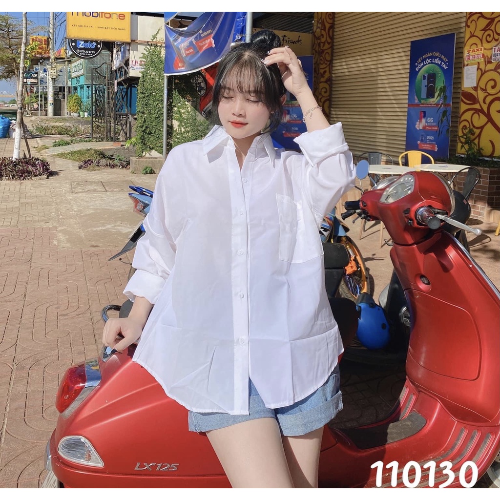 Sơ mi tay dài 1 túi lai bầu ( hình thật), thiết kế đa dạng mẫu mã, form dễ mặc, thoải mái, đường may tỉ mỉ, tinh tế