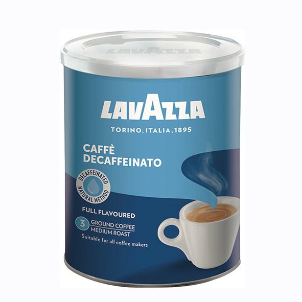 CAFE LAVAZZA DEK 250G- CAFE BỘT LAVAZZA