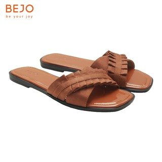 Dép xẹp thiết kế BEJO  quai chéo WP13