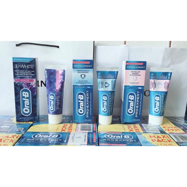 Kem đánh răng oral B