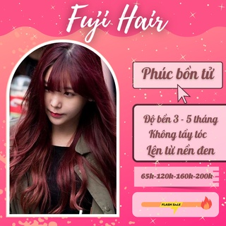 Thuốc Nhuộm Tóc Đỏ Tím R-ượu Vang Hay còn Gọi Phúc bồn tử cao cấp
