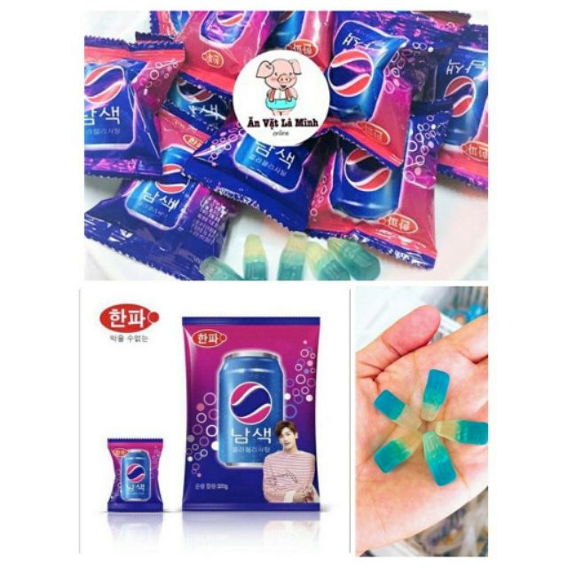 Kẹo dẻo pepsi Hàn Quốc 320gr