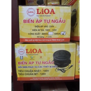 Đổi nguồn 200VA Lioa điện áp 220V sang 110V