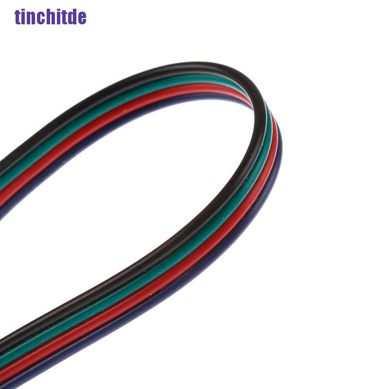 Đầu Nối Dây Đèn LED 4 Chấu 15cm 5050 Rgb
