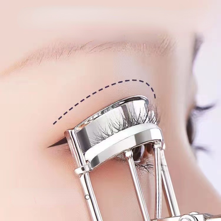 Everbab Dụng Cụ Uốn Cong Lông Mi Lâu Dài Hình Hoa Hướng Dương