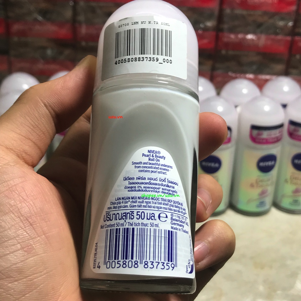 Lăn Khử Mùi Nữ 50Ml Nivea Ngọc Trai Pearl & Beauty, Với uxu.vn Tất Cả Là Chính Hãng.