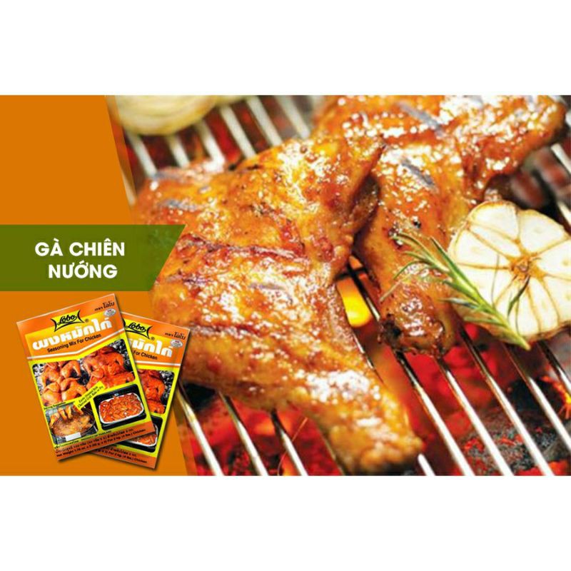 Gói Gia vị Gà Nướng / Gà chiên (50gr x 2). Seasoning Mix For Chicken 💯 Nhập khẩu chính hãng