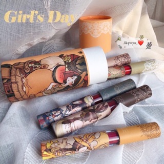 Bộ 5 son tint màu lì chống nước lâu trôi Von Gee