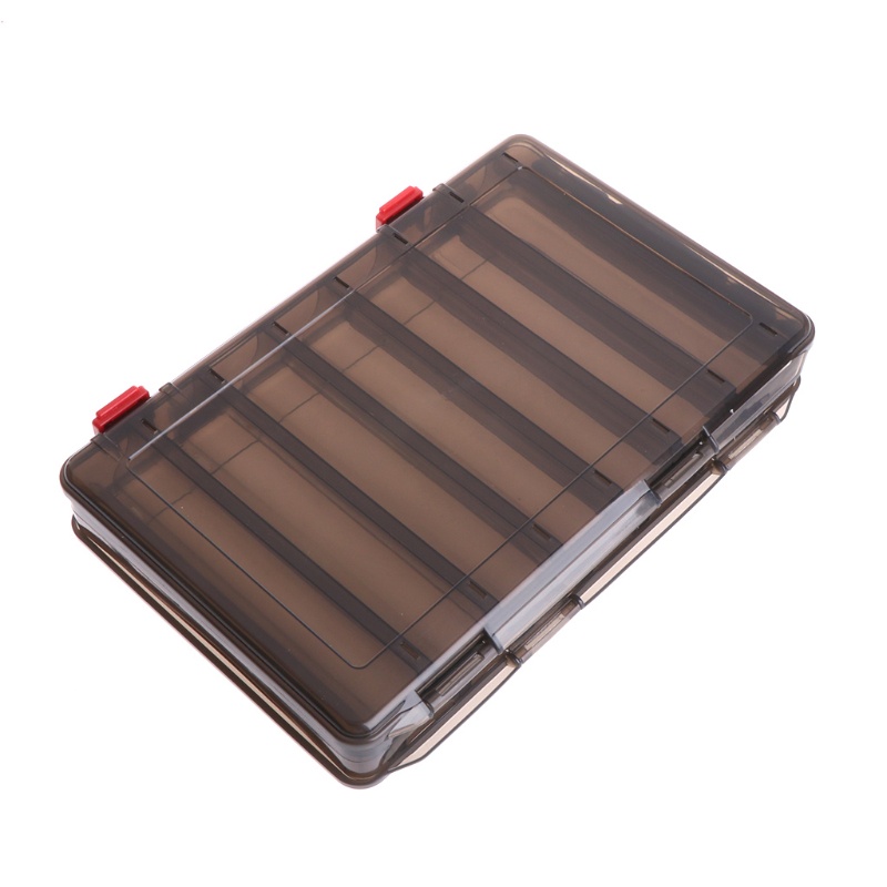 Hộp Đựng Móc Câu Cá Hình Chữ V 14 Ngăn Tiện Lợi