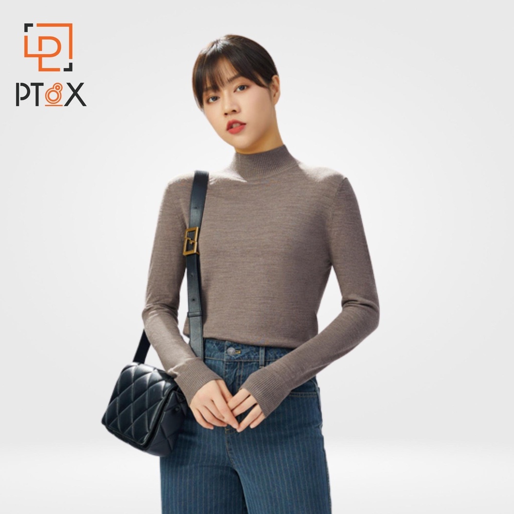 Áo len tăm cổ 3 phân 40-57kg PT8X-THỜI TRANG UNISEX