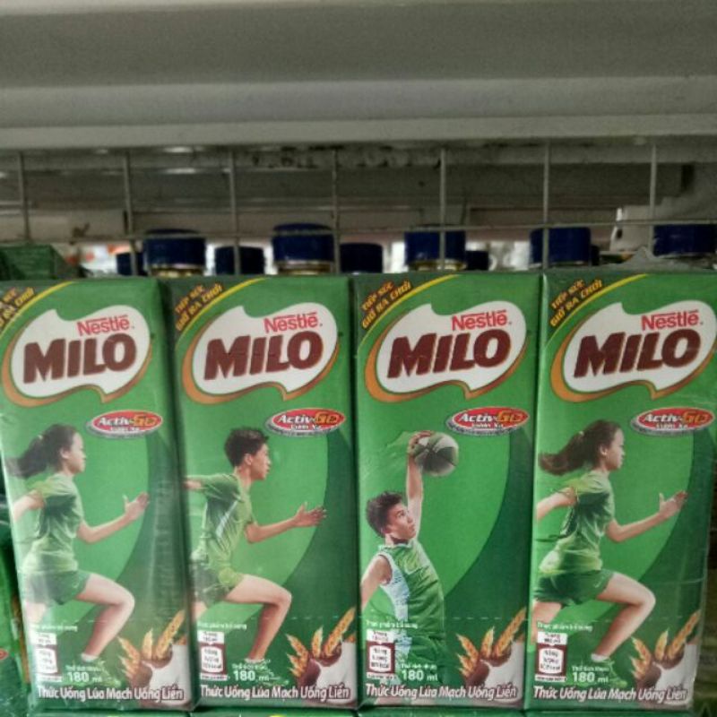 Lốc 4h Sữa MiLo hộp 180ml