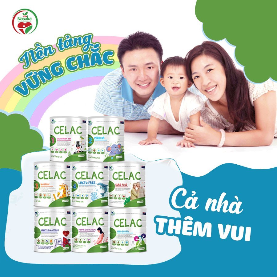 Sữa Celac Lacto Free 900g