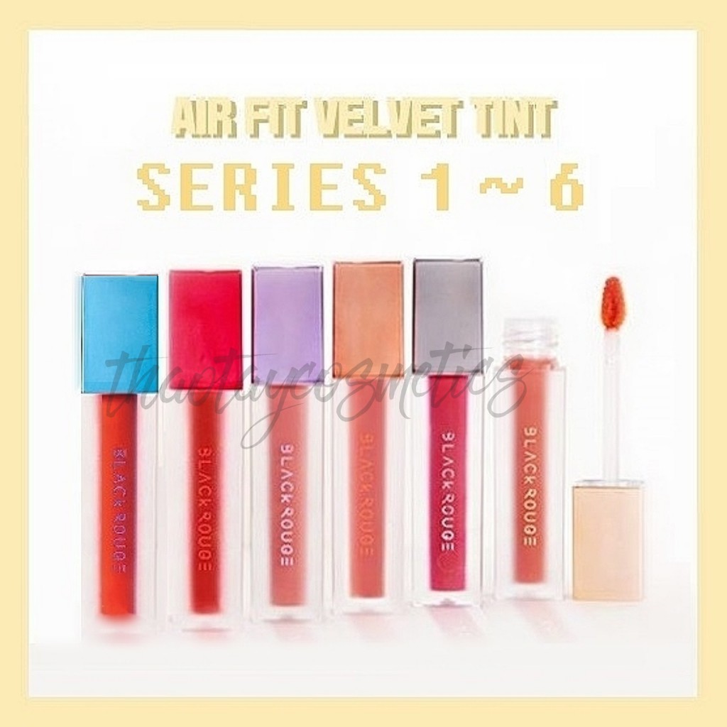 [Sale xả kho/Auth] Son kem lì Black Rouge Air Fit Velvet Tint Version 1~6 | BigBuy360 - bigbuy360.vn