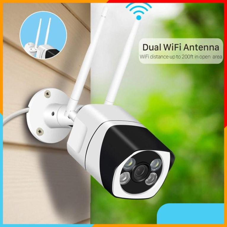 CAMERA NGOÀI TRỜI 4 ĐÈN | Vỏ Ngoài Làm Từ Kim Loại, Độ Bền Cao, Dễ Sử Dụng | Full HD | 30002
