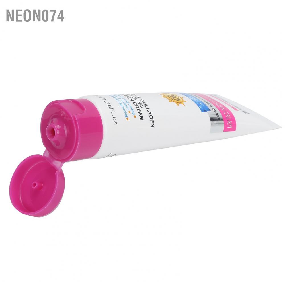 [Hàng mới về] Kem chống nắng cho da mặt cách ly chống thấm nước chống đổ mồ hôi 50ml