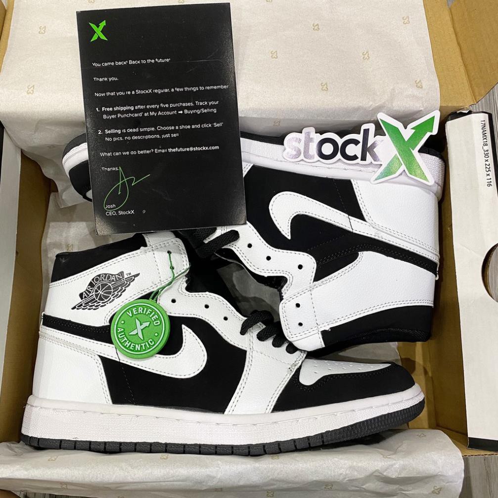 ✅ Giày Sneaker Jordan 1 Trắng Đen Full Box Phụ Kiện ✅