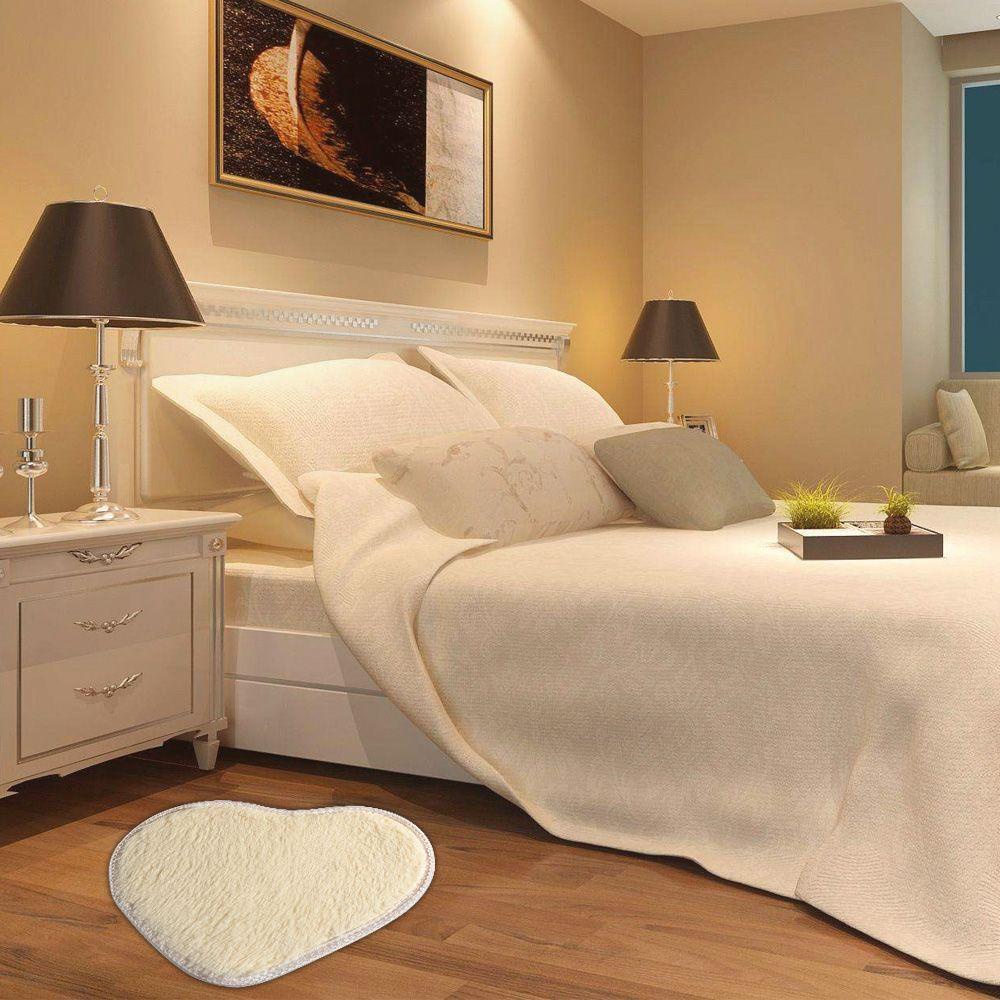 Thảm Lót Sàn Chống Trượt Hình Trái Tim 40x30cm