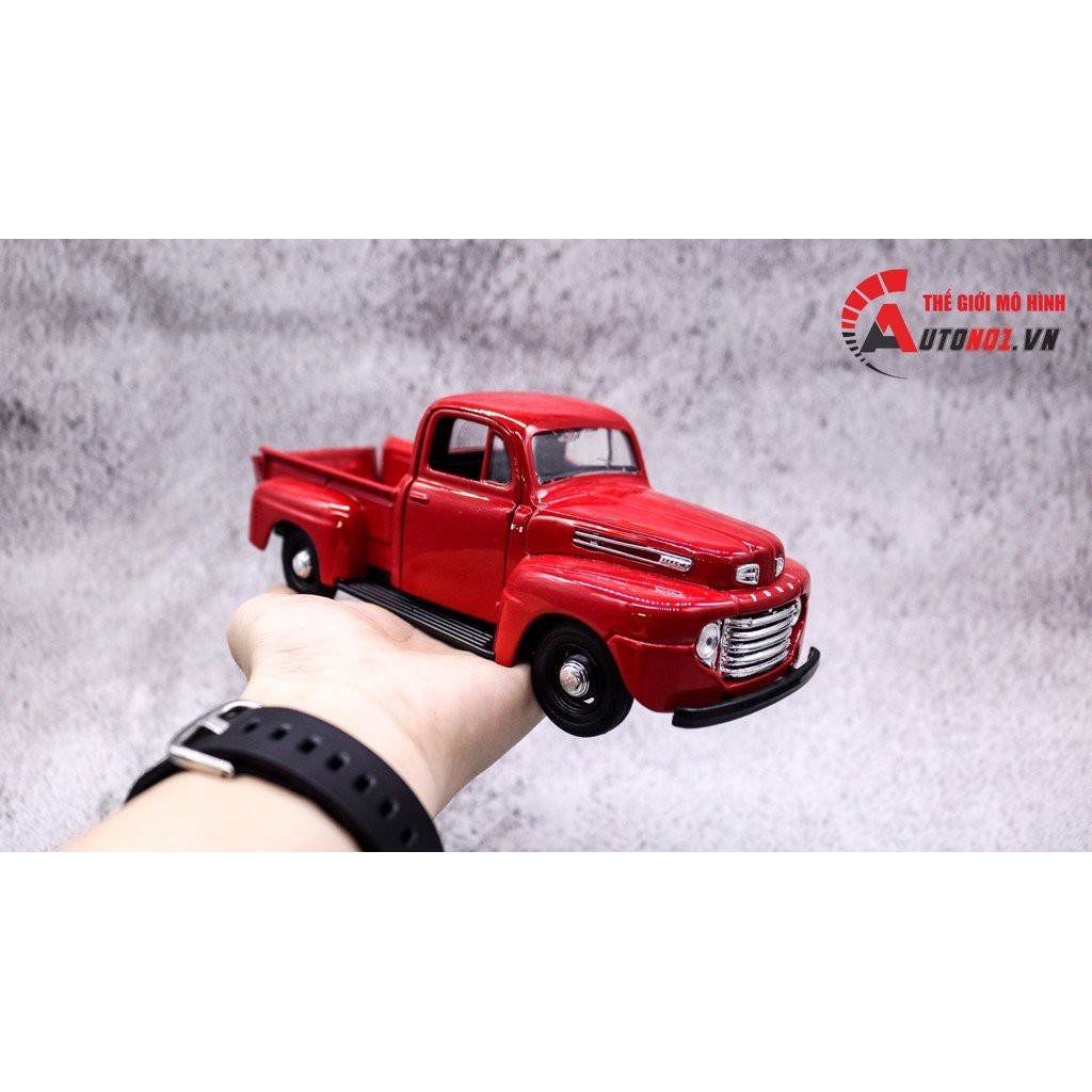 MÔ HÌNH XE FORD F-1 PICKUP 1948 RED 1:25 MAISTO 6885