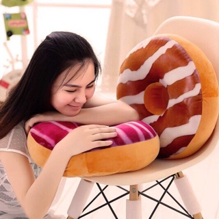 Vỏ gối hình bánh Donut