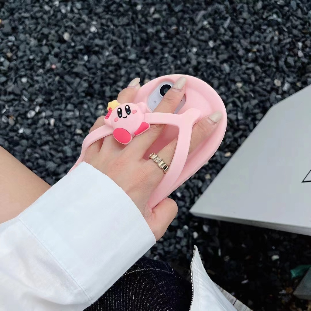 Ốp Điện Thoại Silicone Mềm Chống Sốc Dạng Lật Dễ Thương Cho IPhone 6 6S 7 8 Plus SE 2020 X XR XS Max 11 12 13 Pro Max