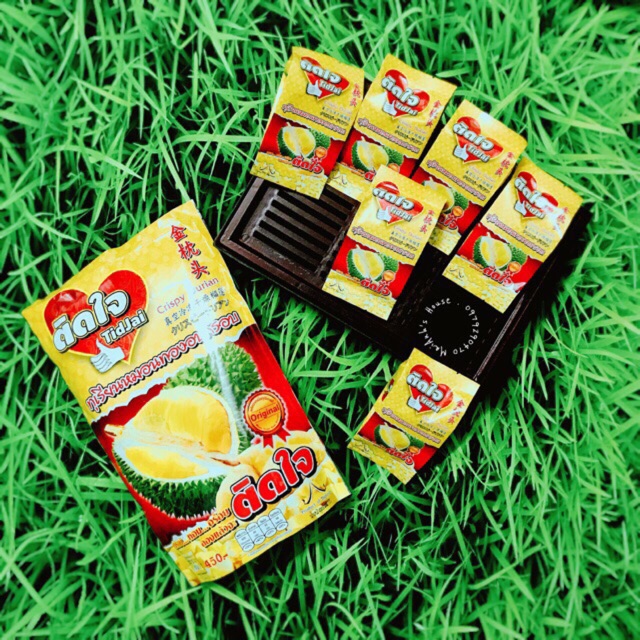 Sầu riêng sấy lạnh Thái Lan - túi to có 6 túi nhỏ bên trong (có bán lẻ túi nhỏ)