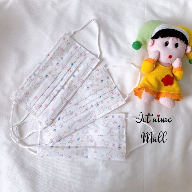 10 cái khẩu trang y tế in hình hoạt hình cute đáng yêu