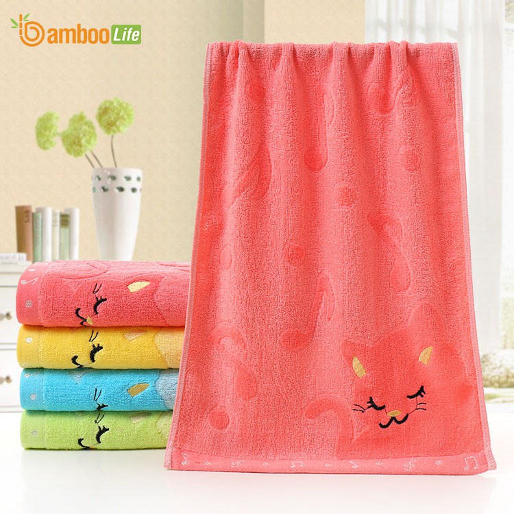 Khăn mặt sợi tre Bamboo Life BL056 mềm mại, thấm hút tốt, an toàn khi sử dụng, thân thiện với môi trường