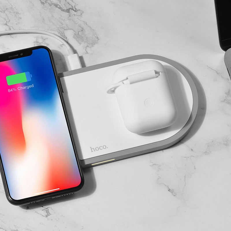 Đốc sạc không dây cho Airpod Hoco CW22✅ Bảo hành toàn quốc 12 tháng