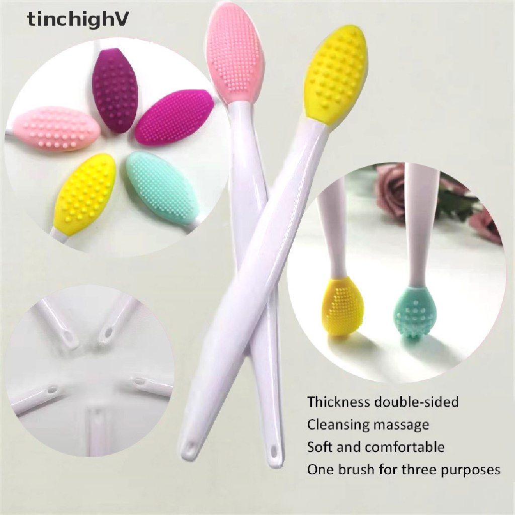 [Hàng mới về] Cọ silicone tẩy tế bào chết loại bỏ mụn đầu đen làm sạch sâu