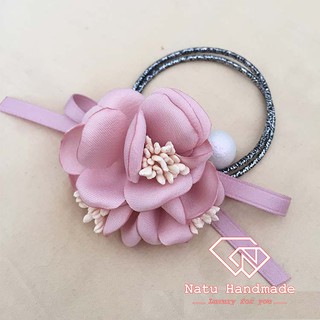 [FREE SHIP] Cánh hoa lụa SATIN cắt sẵn 5 cánh - gói 10c