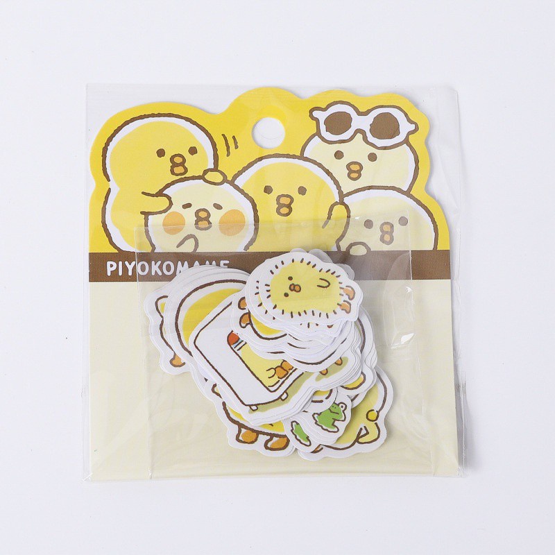 Túi 40 nhãn dán tùy chọn họa tiết đáng yêu trang trí nhật ký/ sổ lưu niệm