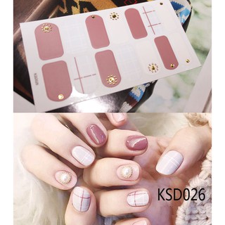 Miếng dán móng tay - Nail Wraps (14 miếng dán khô)