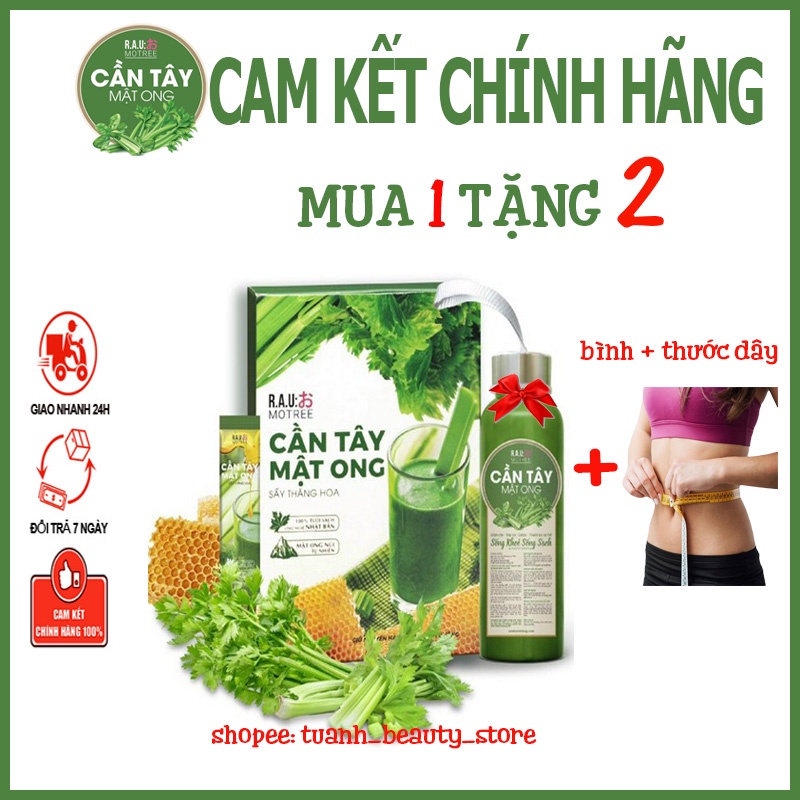 Bột Cần Tây Mật Ong MUA ĐỂ NHẬN QUÀ Cần tây Mật Ong giảm cân, dáng đẹp, thanh lọc cơ thể