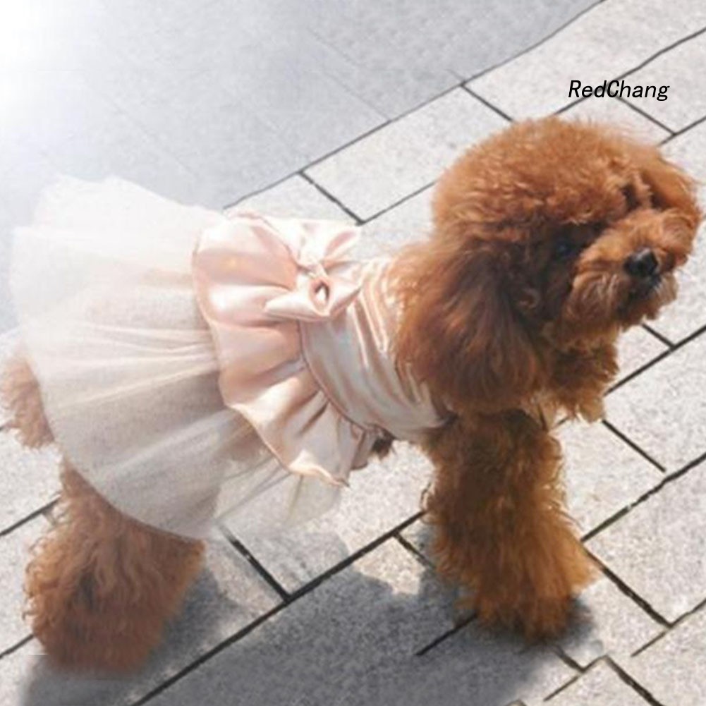 Đầm Xòe Công Chúa Đính Kim Sa Lấp Lánh Cho Thú Cưng
