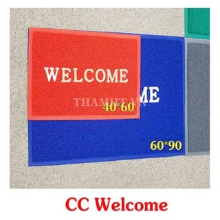 Thảm chùi chân chống trượt Welcome size 50x70