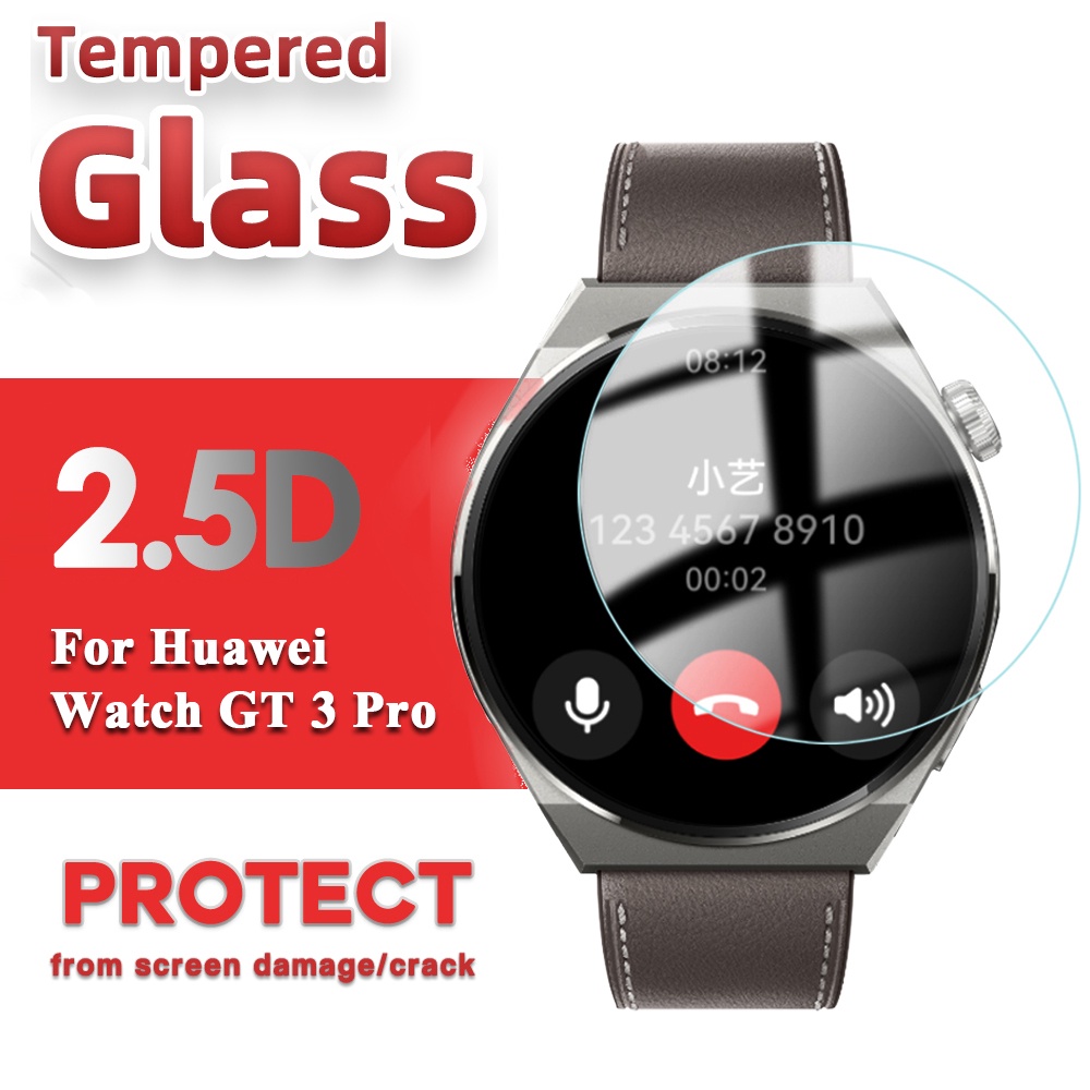 Kính Cường Lực HD Trong Suốt Bảo Vệ Mặt Đồng Hồ Huawei Watch GT 3 Pro