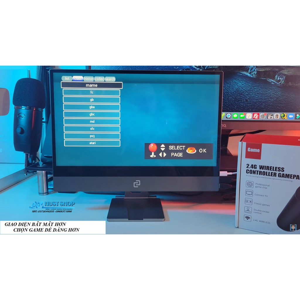 Máy Chơi Game 4 Nút Playstation HDMI Tay Cầm Không Dây Tích Hợp 4300+ Games Chọn Lọc FULL HD [BẢN NÂNG CẤP] | BigBuy360 - bigbuy360.vn