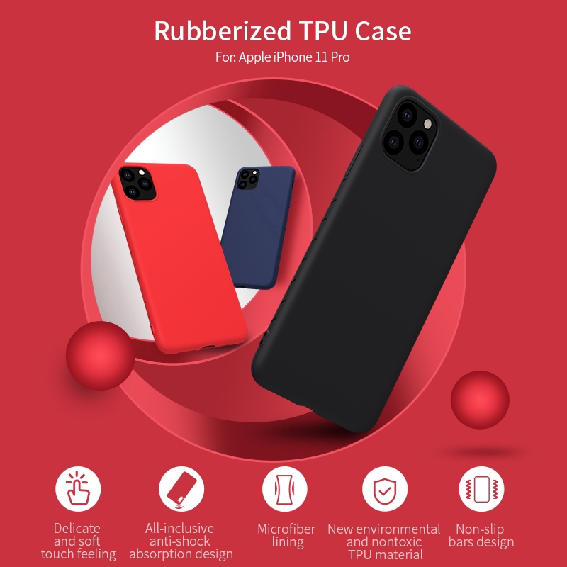 Ốp Điện Thoại NILLKIN Bằng TPU Silicone Cho Apple IPhone 11 Pro