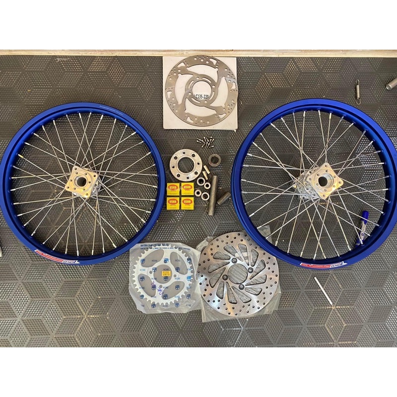 CĂM ĐÙM NIỀNG NHÔM DRAG cho EXCITER 150 / EX 150 GẮN NHƯ ZIN