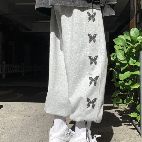 Quần thể thao in họa tiết cá tính theo phong cách hàn quốc dành cho nam