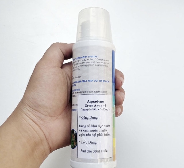 AQUADENE GREEN AWAY - Xử Lý Nước Xanh, Nước Đục &amp; Ngăn Ngừa Rêu Hại